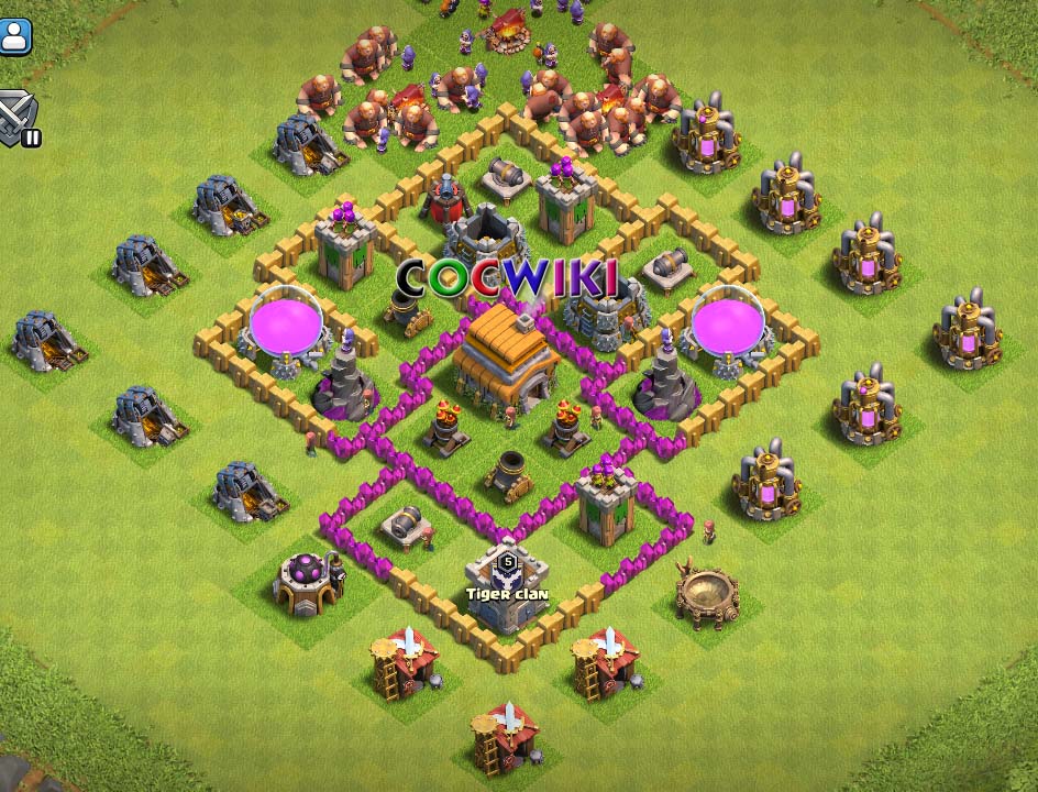 clash of clans town hall 6 farming base clash of clans town hall 6 farming base