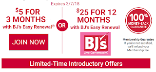 membership wholesale club bj members months month only valid