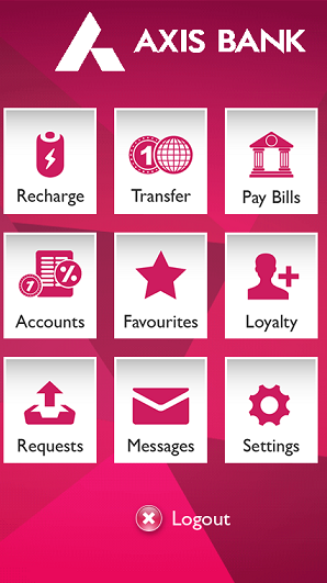 Axis text. Axis mobile.