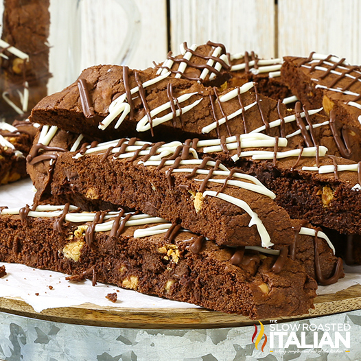 Chocolate Lovers Brownie Biscotti (With Video)
