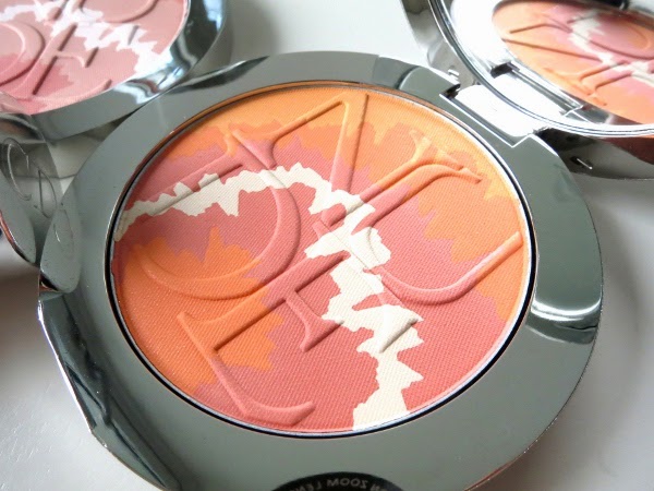 Diorskin Nude Tan Tie Dye Edition Blush Harmony palettes 'Coral Sunset'