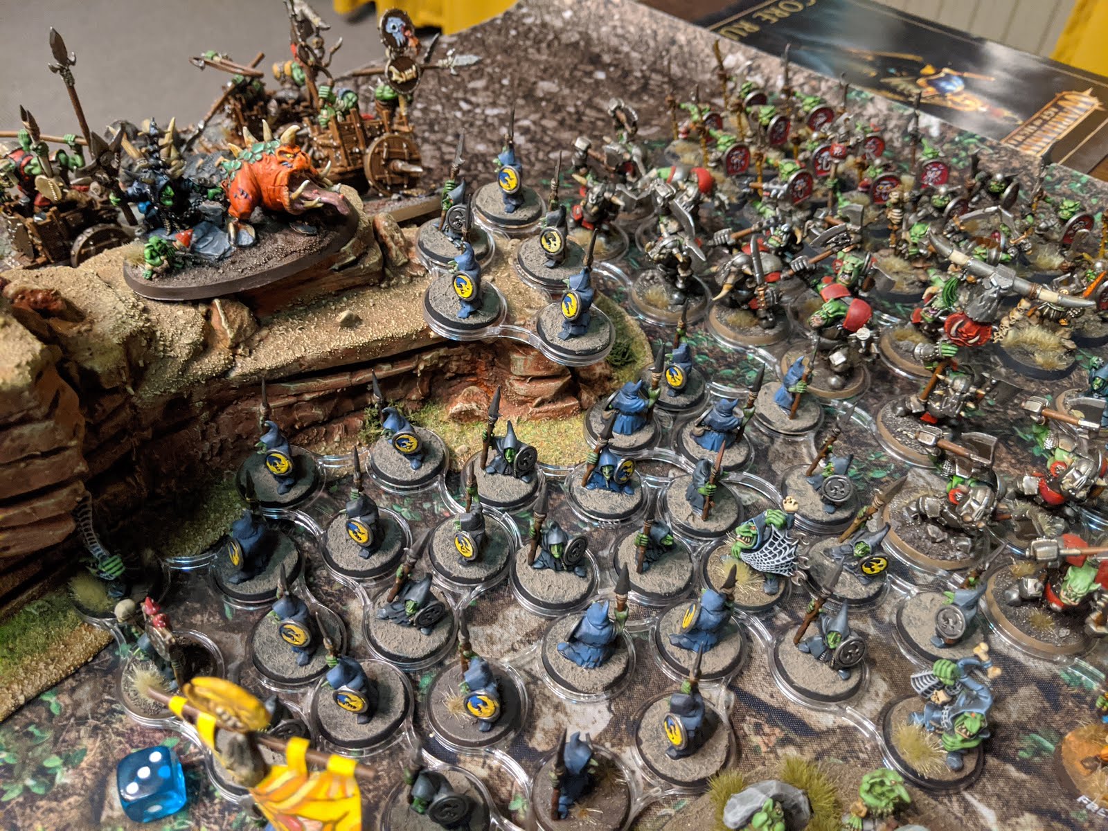 Oldhammer meets Age of Sigmar: Battle for Black Fire Pass.