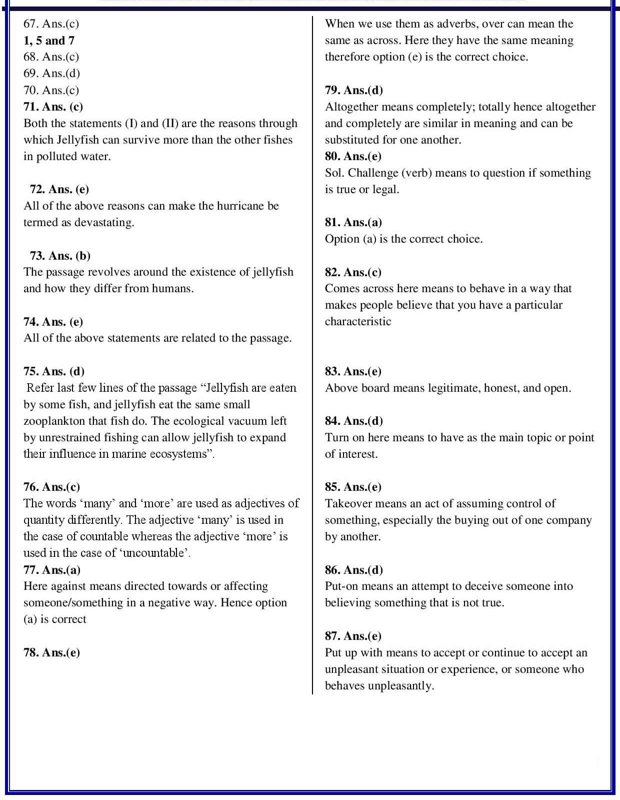 IBPS Clerk Prelims Question Paper 2017 Download PDF IBPS Clerk Prelims Question Paper 2017 Download PDF