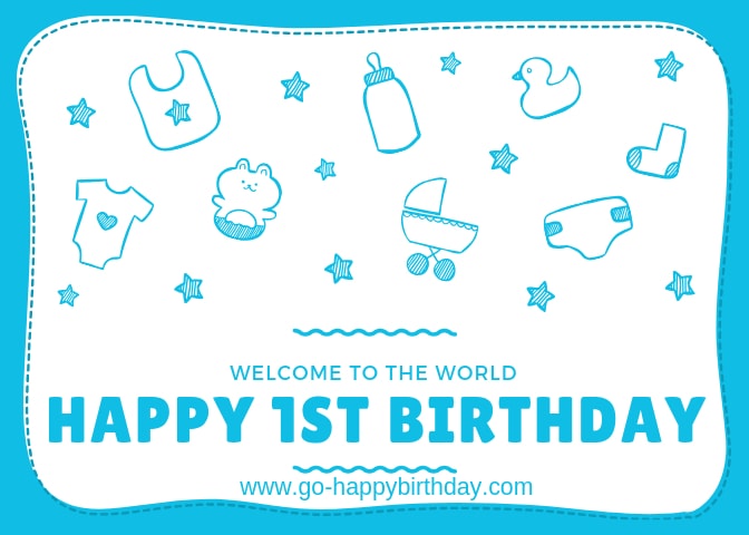 First Birthday Wishes First Birthday Wishes