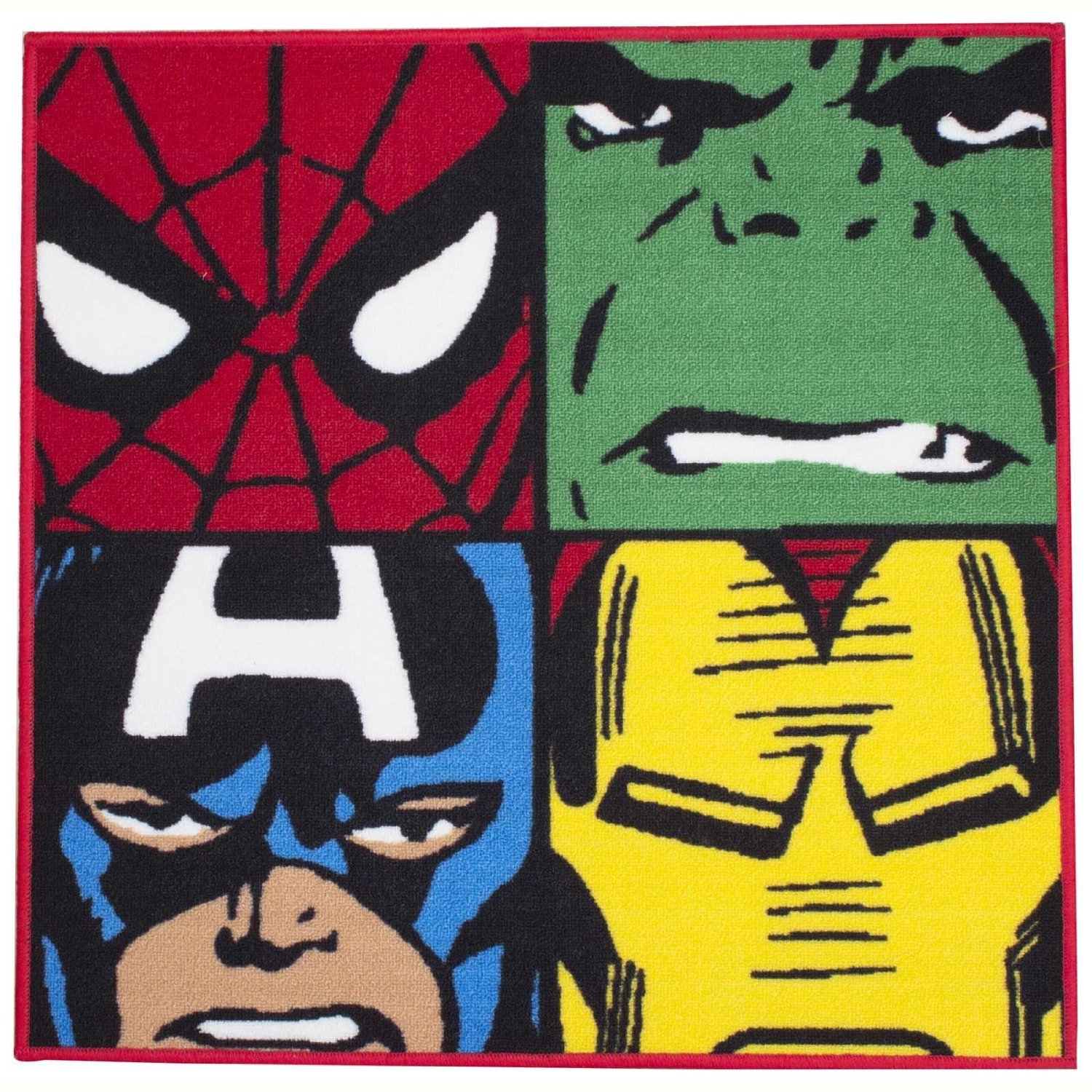 DC & Marvel ic Superhero Rugs & Bedroom Ideas