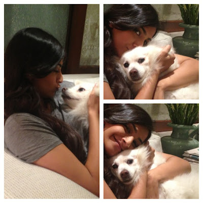 Sonam kapoor Unseen photo with Cute Dog