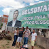 Jovens de Pé de Serra colocam outdoor em apoio a Bolsonaro