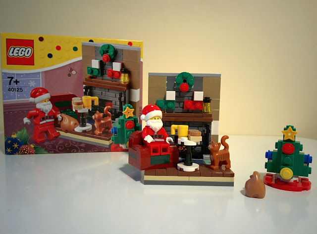 LEGO set 40125 visita di Babbo Natale - Santa's visit