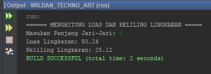Menghitung Luas dan keliling Lingkaran Menghitung Luas dan keliling Lingkaran