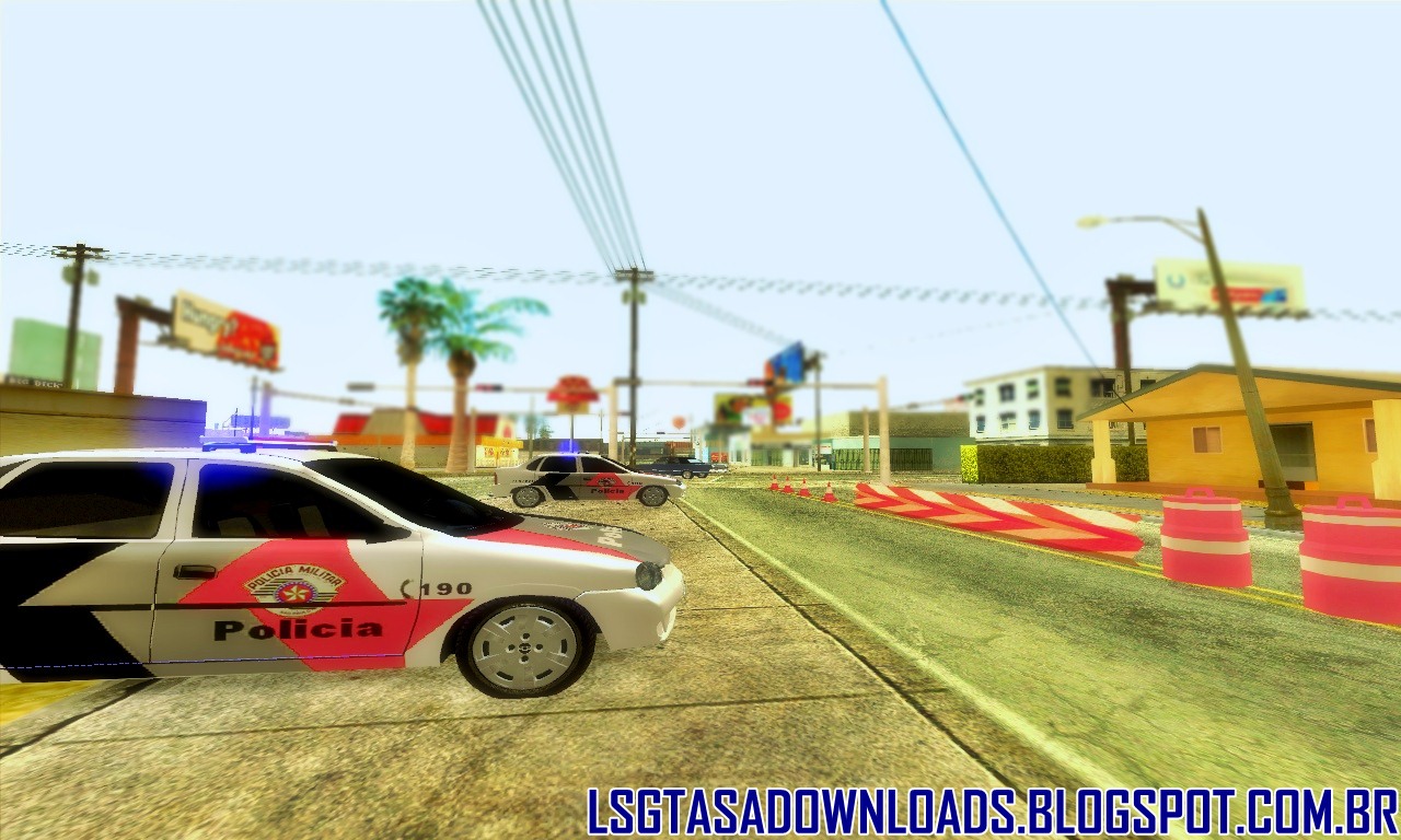 Blitz Policial no GTA San Andreas 