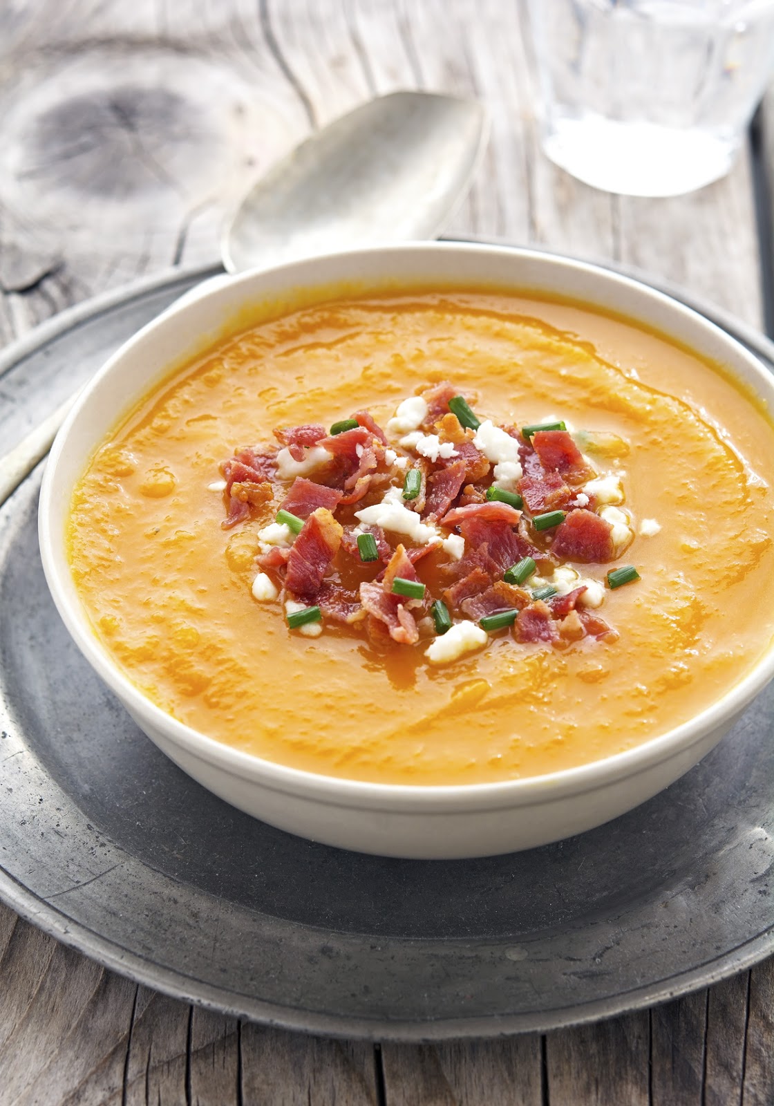 The Iron You: Roasted Butternut Squash and Bacon Soup