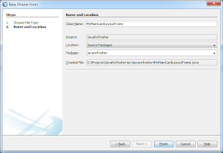 Java Pew Pew: Using Netbeans to Create a CardLayout