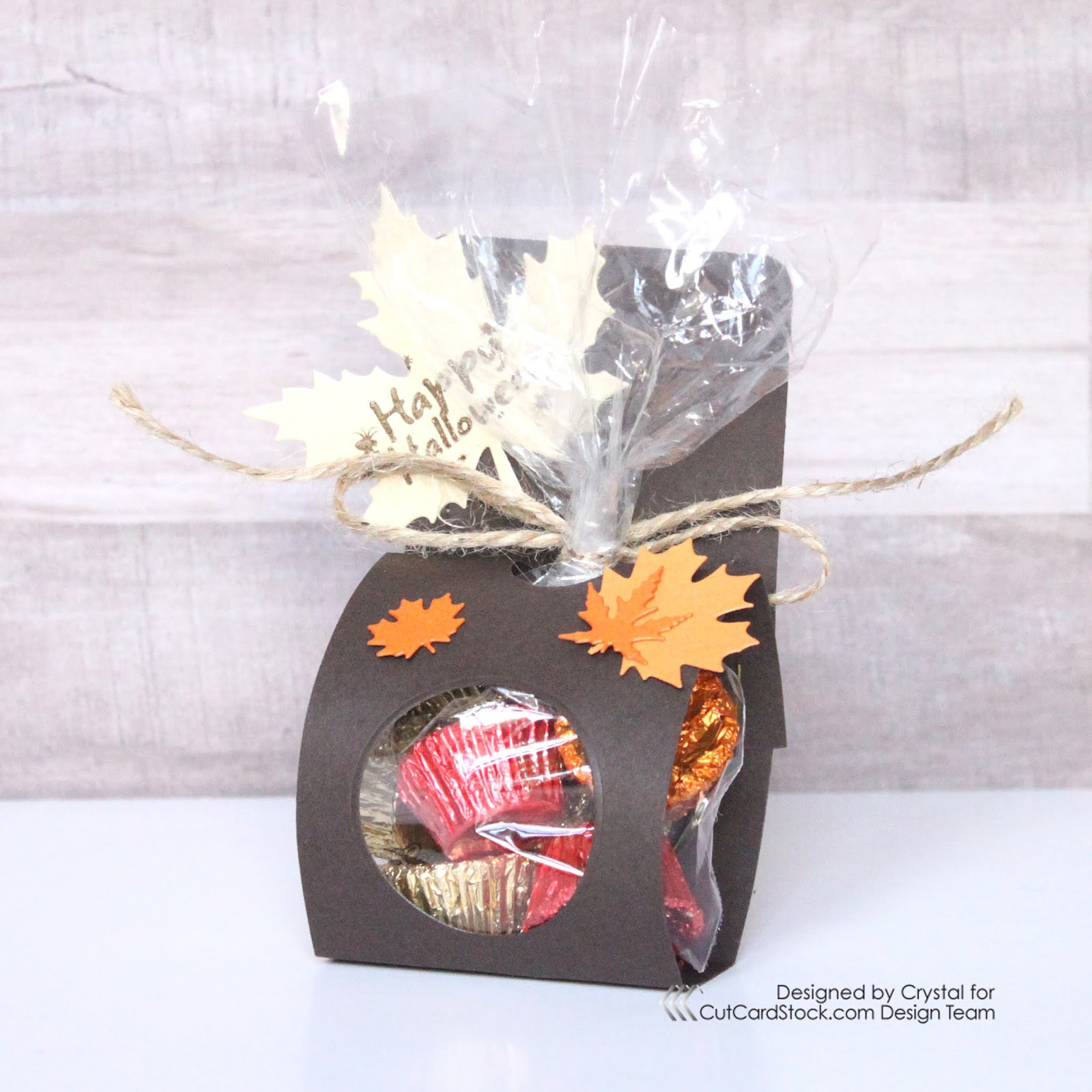 Halloween Treat Bag Holder!