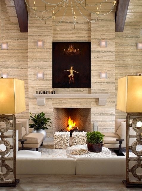 Diseño y Decoración de la Casa: Hermosos modelos de chimeneas para la sala