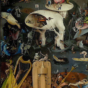 Detail from Hieronymus Bosch's "The Garden of Earthly Dlights"