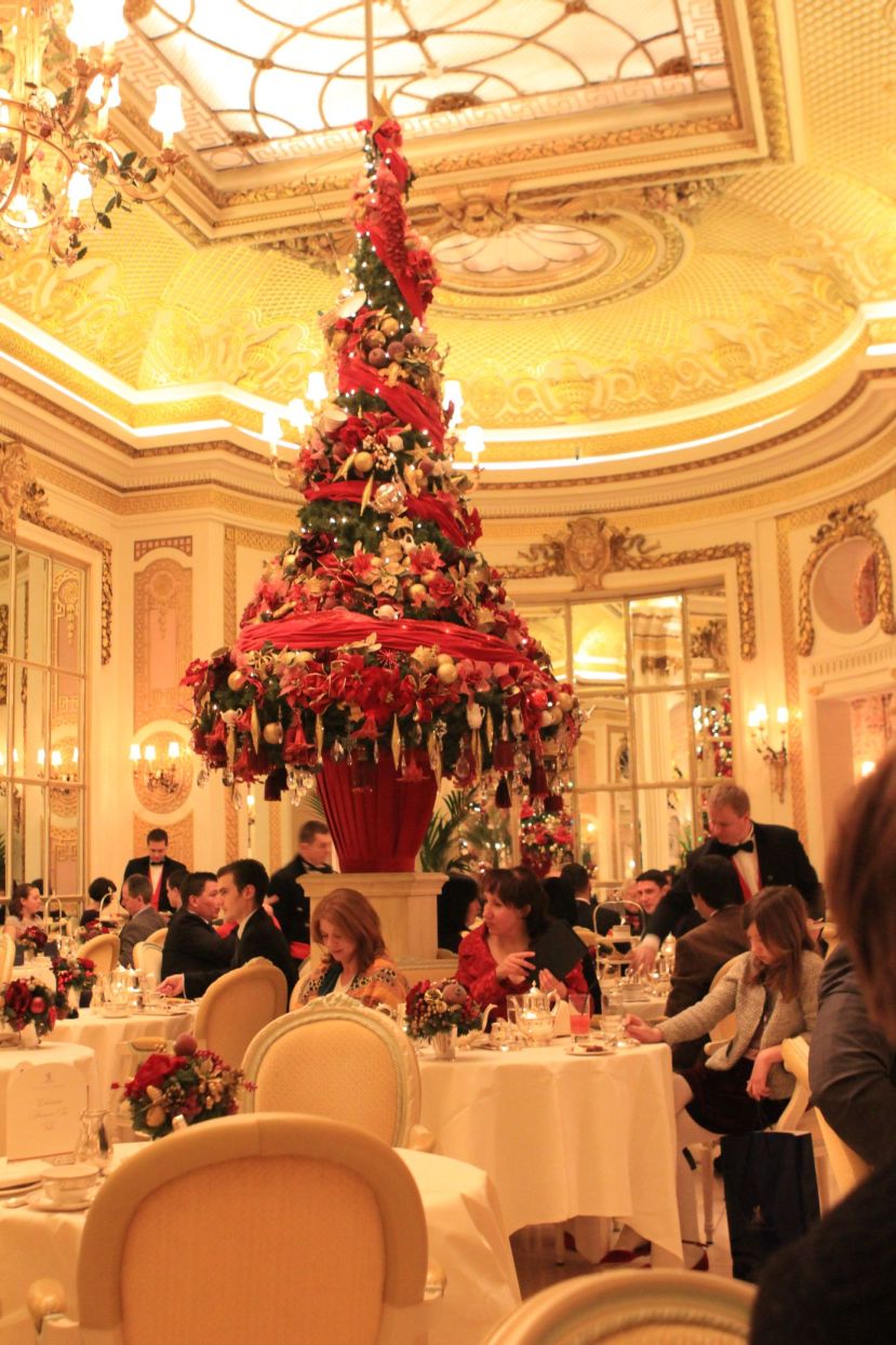 Masha's Page Christmas Afternoon Tea at London Ritz Hotel