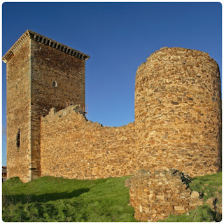 Castillo de Villanueva de Jamuz, en León. Castilla y León