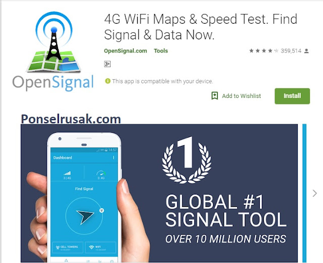Open Signal Aplikasi penguat sinyal 4G.