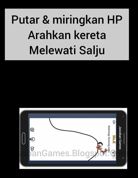 Brain Out Perjalanan Mencari Sinterklas Level 8 Sebrangi