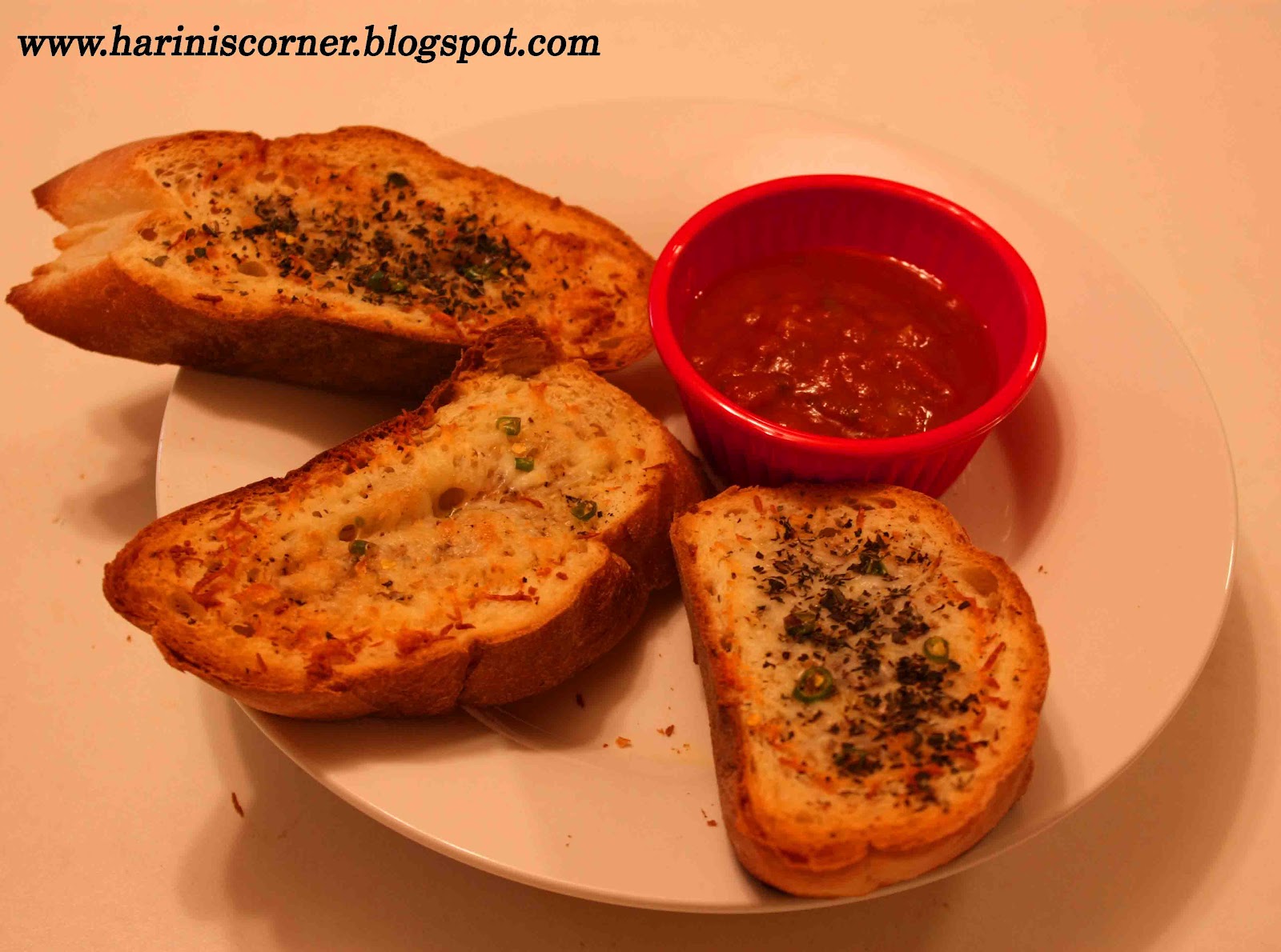Garlic Bread from Italian Bread Loaf