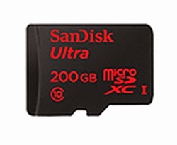 Kartu MicroSD 200GB SanDisk