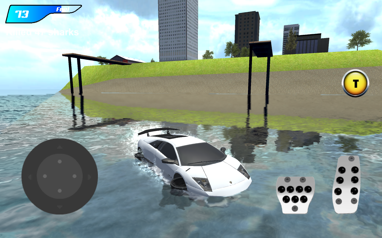 X Robot Car Shark Water MOD APK