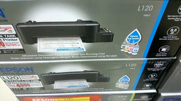 Cara Reset Printer Epson L120 Lampu Kedip 100% Working