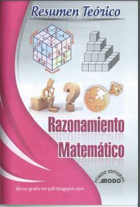 Razonamiento Matemático | Editorial Rodo en pdf | Tu Rincón de Libros