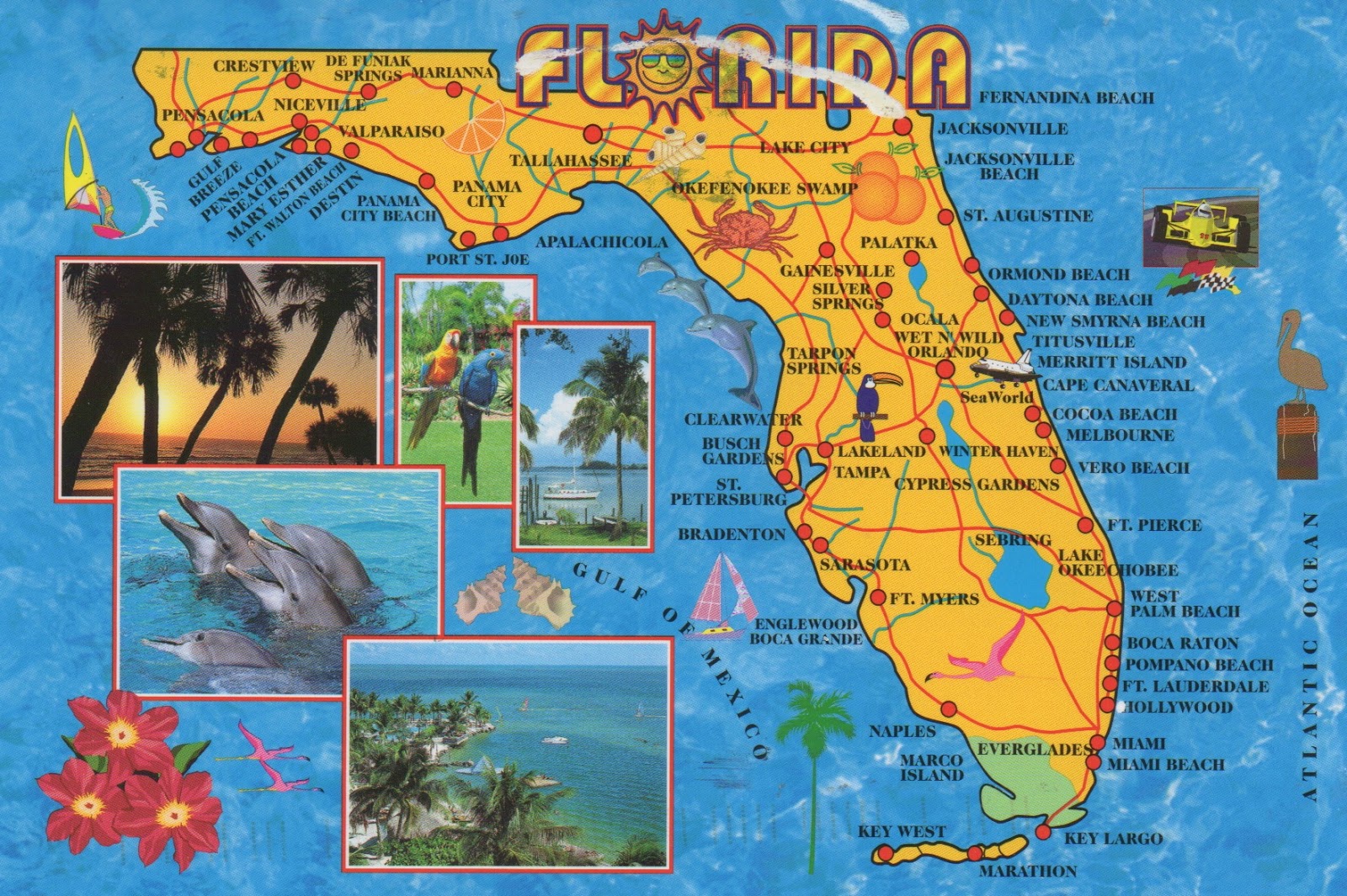 Waar Ligt Florida Op De Kaart