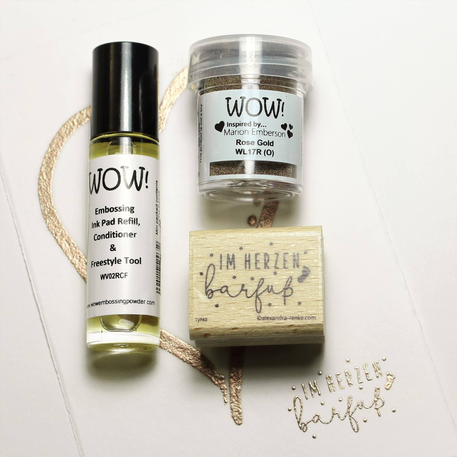 Stine im Flow FreeStyleEmbossing