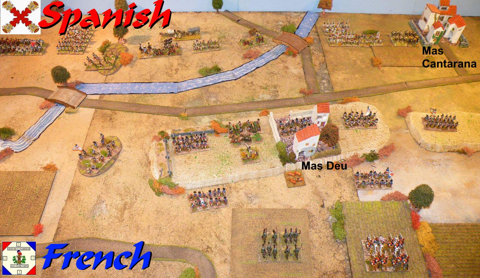 MrF's (plus Jack, Amy & Jennys!!) Gaming DBN18 Battle of Mas Deu 1793