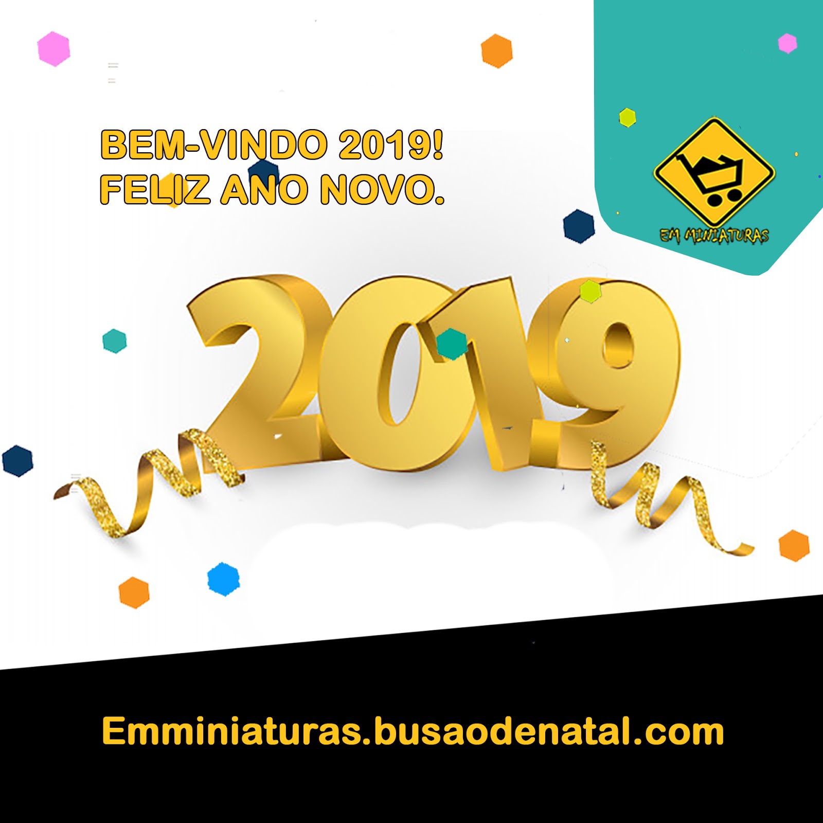 Feliz Ano Novo. Feliz 2019