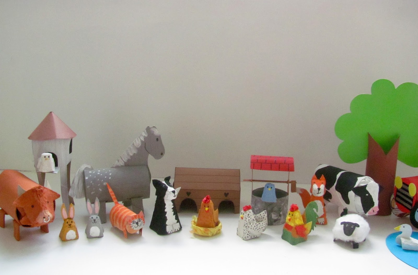 Jumble Tree Make Your Own Farm Animals kids' craft book