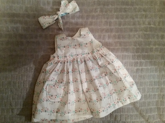 Handmade baby dress by linaandvi.com Handmade baby dress by linaandvi.com
