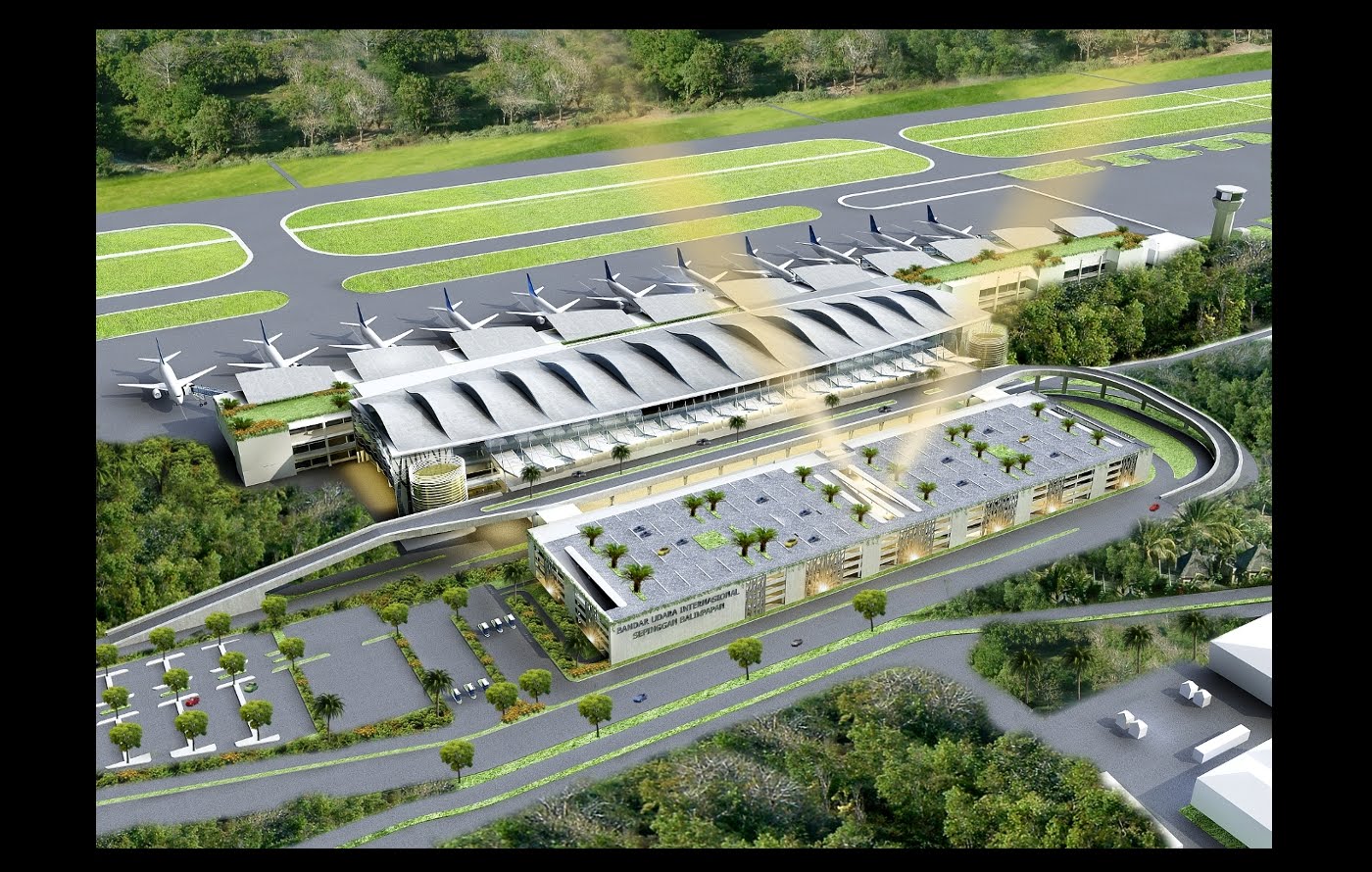 3D mussmaxs studio: SEPINGGAN AIRPORT BALIKPAPAN