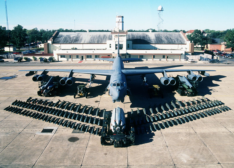 B52 Stratofortress Long Range Bomber Military Aircraft