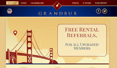 Halaman Utama Situs Grandbux