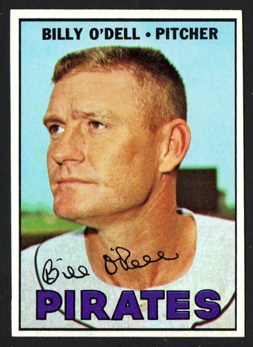 1967 Billy O'Dell baseball card