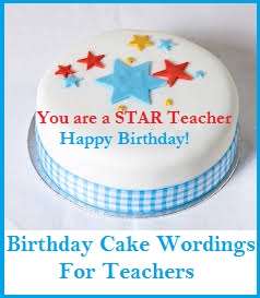 Th Teachers Birthday Cakes Th Teachers Birthday Cakes