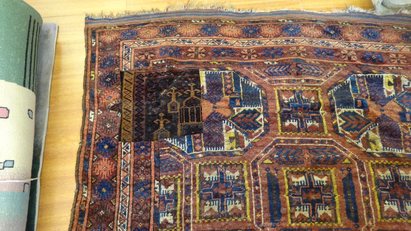 Rug Master Balouch Rug Patch Repair at Rug Ideas, Los Angeles