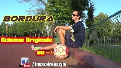 Scheme cu mingea cu bordura Jonglerii speciale cu mingea din pasa cu bordura