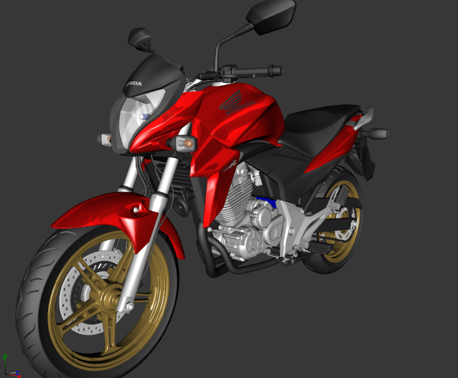 GTA SA - HONDA CB 300R - 30,6 MB - R3D GTA MODS