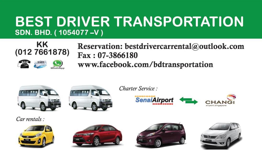 Johor Bahru Car Rentals