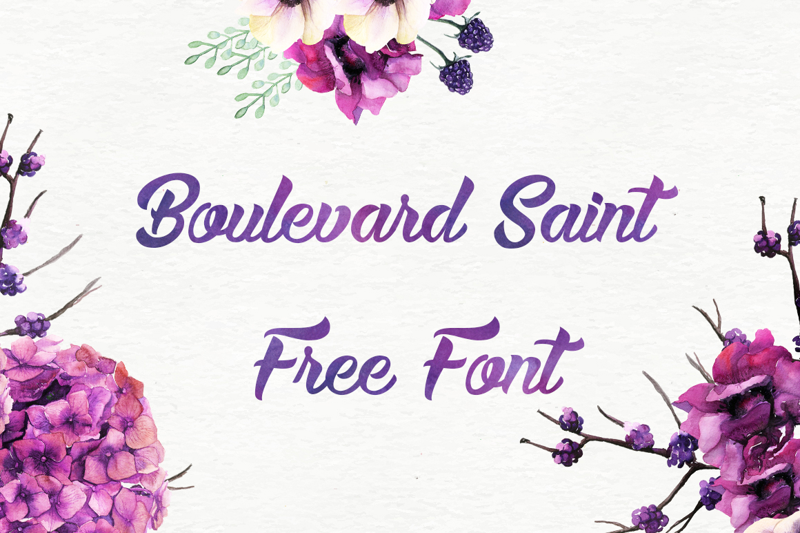 DLOLLEYS HELP Boulevard Saint Denis Free Font
