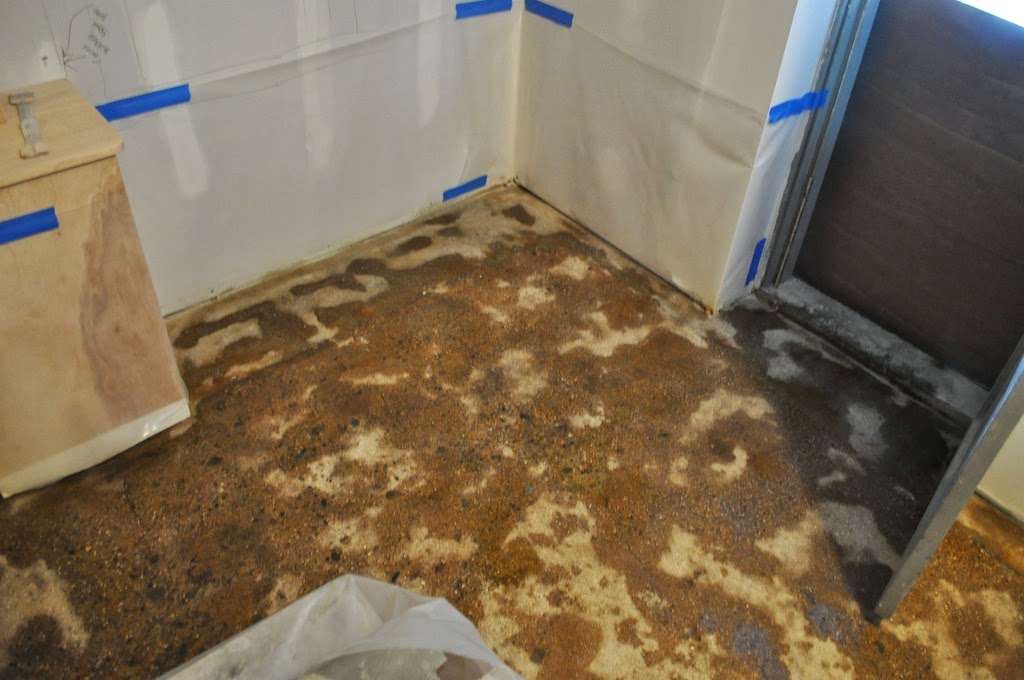 How To Etch Concrete Floor With Muriatic Acid Clsa Flooring Guide