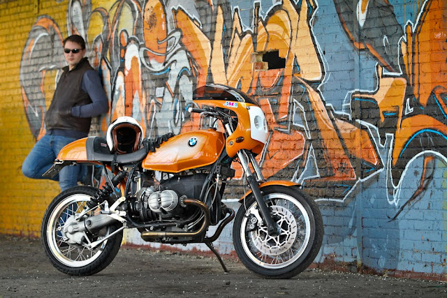 BMW Orange Power - RocketGarage - Cafe Racer Magazine