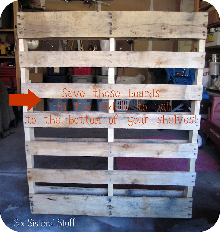 Pallet Bookshelves Tutorial, How To Make Shelves Out Of A Pallet