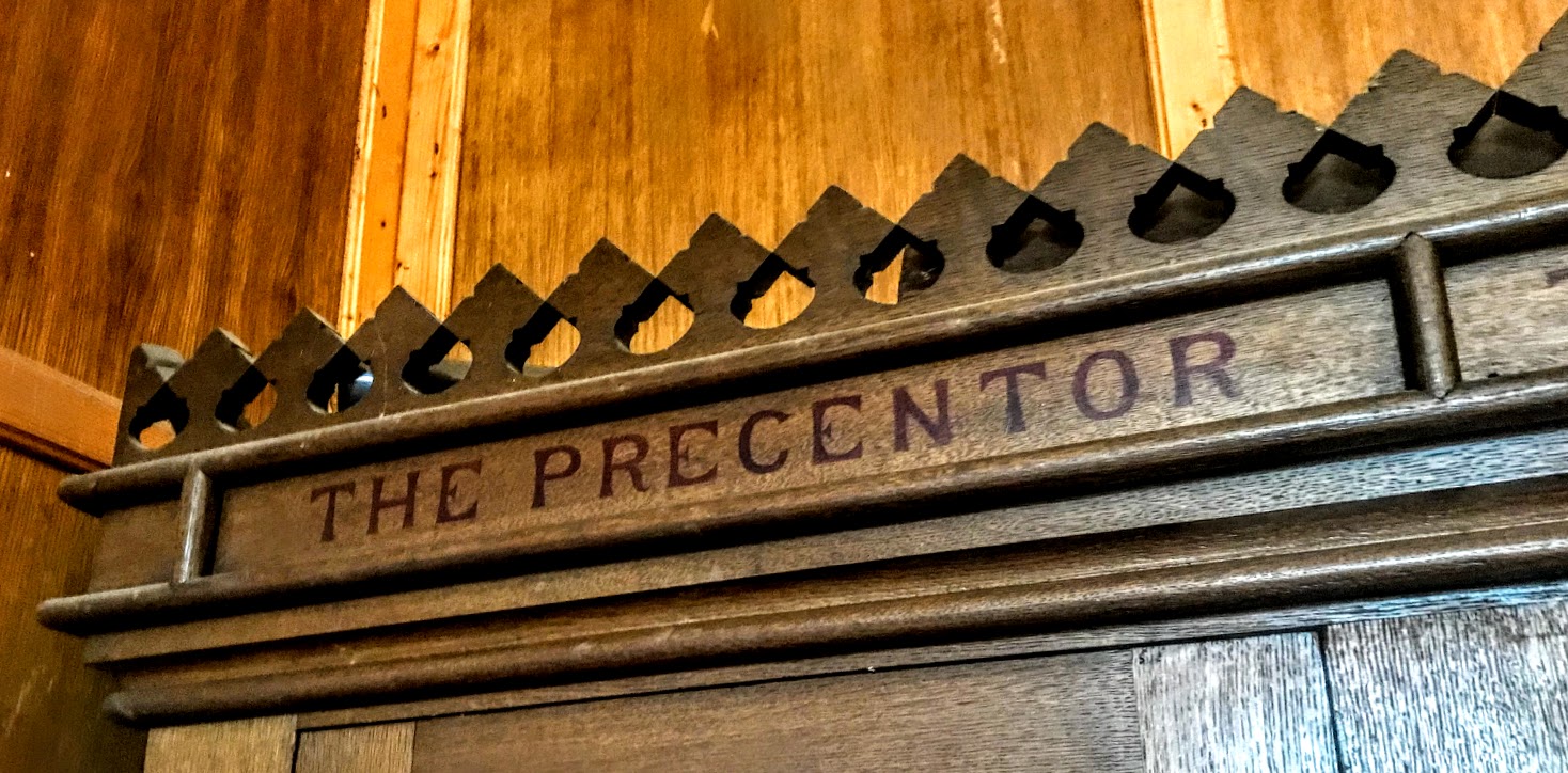 Patrick Comerford The traditional role of the Precentor in the chapter of an Anglican cathedral