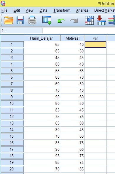 Catatan Penting Kuliah Deskripsi Data Menggunakan Spss Plus Interprestasinya