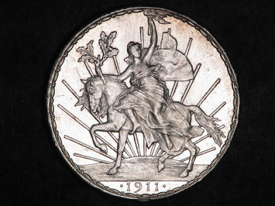 MEXICO Caballito Peso Silver Crown coin